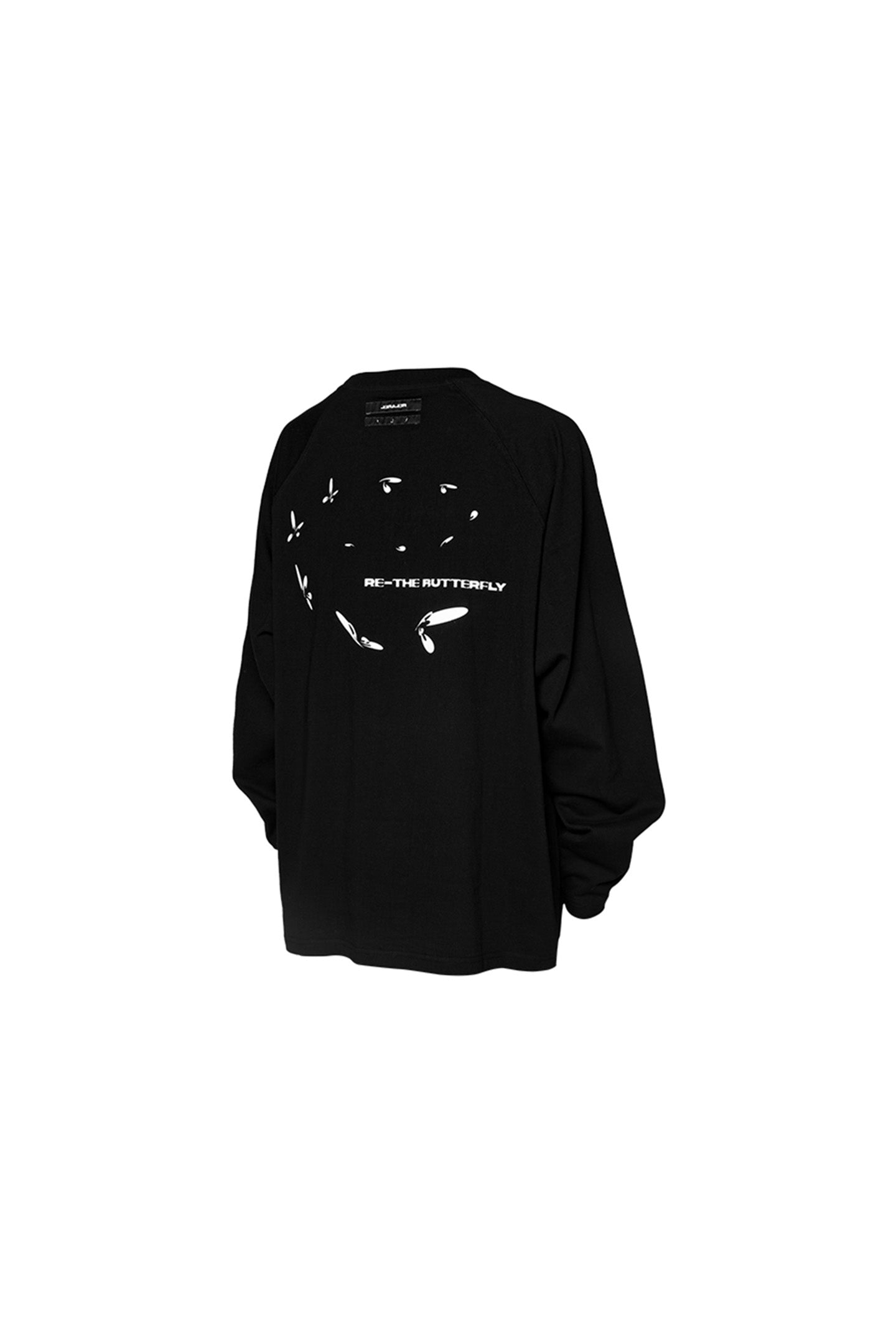 RELABEL丨Two-tone Print Sstructured Long Sleeve T-shirt - PSYLOS 1, RELABEL丨Two-tone Print Sstructured Long Sleeve T-shirt, T-Shirt, RELABEL, PSYLOS 1